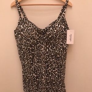 Swimsuits For All - Brand New With Tag - Tie Front Underwire Swimdress - Size 18